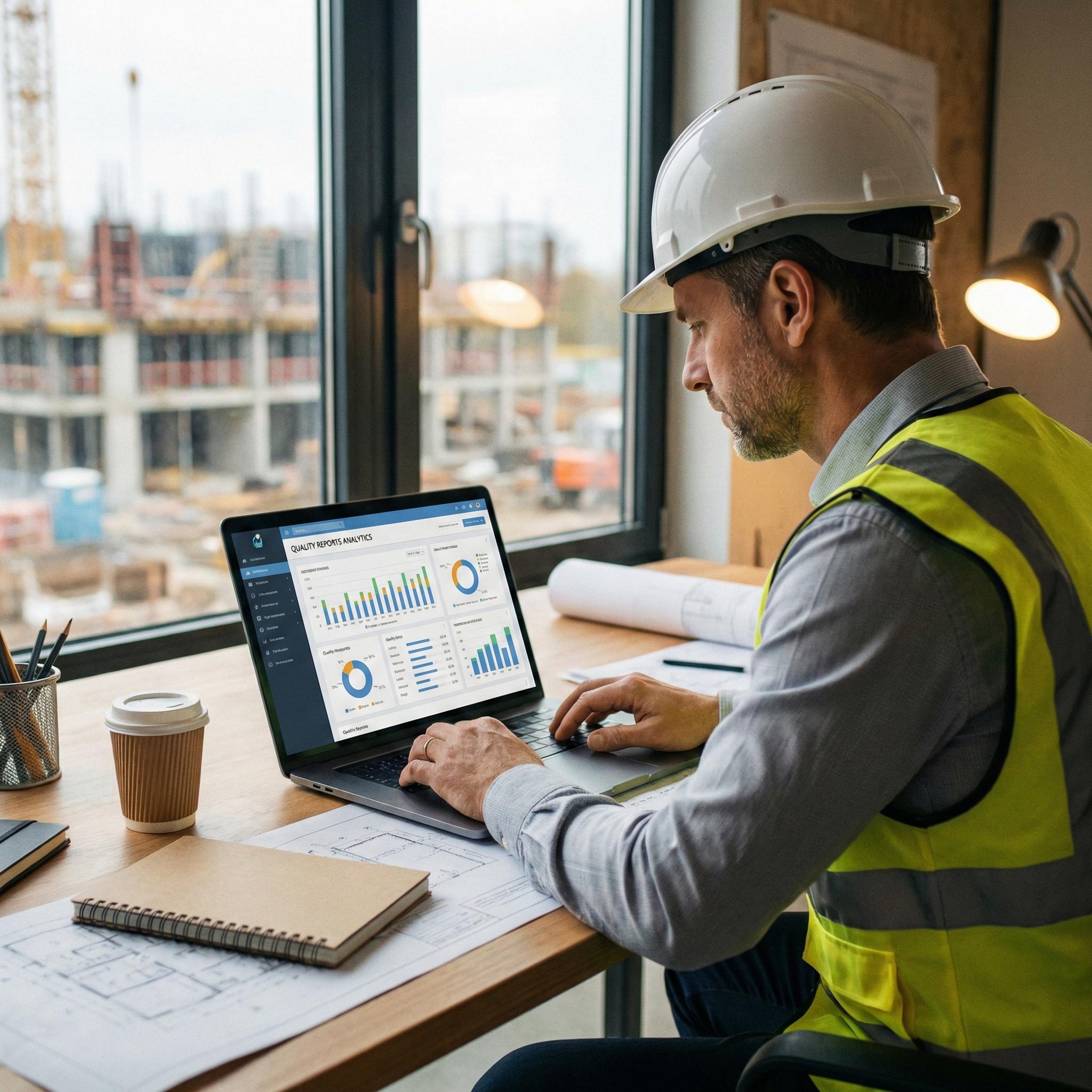 LAATU-dashboardin laatutilanne ja PDF-raporttinäkymä